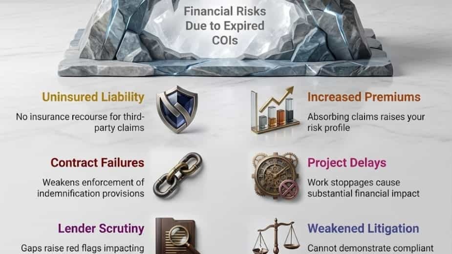 How Expired COIs Can Put Your Business at Serious Financial Risk