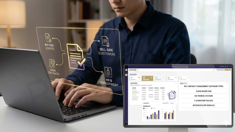 Types of Contract Management Software You Should Know